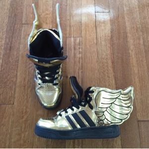 COPY - Adidas gold wing limited edition shoes.
